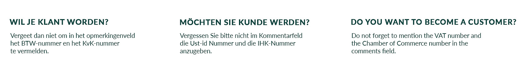 Pagina header - Contact